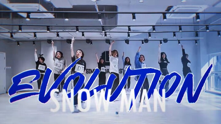 [China’s First Group Cover] Snow Man - Evolution | Tokyo 9-Person Practice Room Cover Dance of “Love