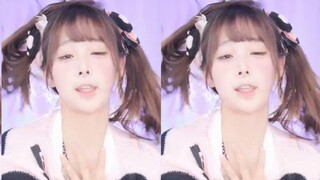 【鱼子酱】《Rollin'》 条纹常服套装 直播跳舞录屏