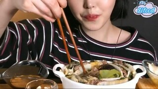 Bạch tuột xào cay, lẩu 1k lớp, cơm nắm, củ cải trắng 3 #amthuc
