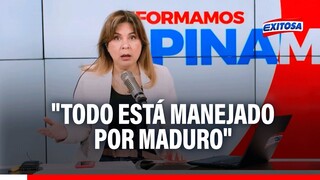 🔴🔵Karina Novoa: "Todo está manejado por Maduro, no hay seguridad de que el voto sea respetado"