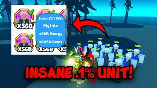 UPDATE 17 New INSANE .1% UNIT! | Anime Punching Simulator Roblox!