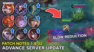 NEW RAPID BOOTS EFFECT ALUBUFF ZILONG BUFF YZ BUFF BLADE ARMOR BUFF AND MORE! | ADVANCE SERVER UPDAT