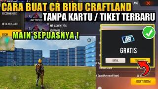 CARA MEMBUAT CR BIRU FREE FIRE TANPA TIKET TERBARU SETELAH UPDATE