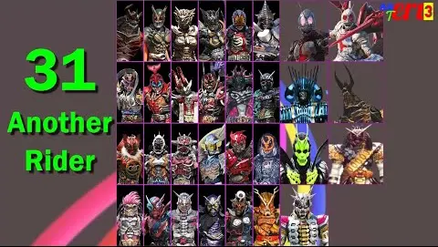 31 Another Rider in Kamen Rider Zi O -  アナザーライダ