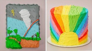 Happy Sunshine Cake Recipes | Top 20 Birthday Cake Decorating Ideas |  Easy Baking Recipes