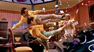 Two top kung fu champs take on a mentally ill guy, not realizing he's a kung fu god