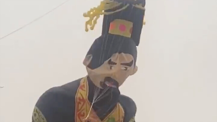 The Complete Process of Emperor Qin Shi Huang’s Takeoff at the Weifang Kite Festival