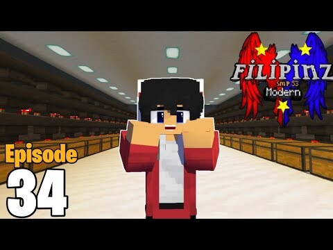 FilipinzSMP S3 #34 : Item Sorter (Filipino Minecraft SMP)