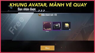 CÁCH LÀM NHIỆM VỤ NHẬN VÉ QUAY HÒM ĐỒ, THÀNH TỰU NHẬN KHUNG AVATAR FREE || PUBG MOBILE