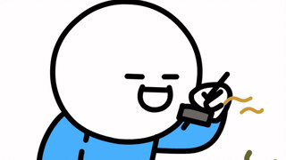 不同人吃烫的东西时的反应