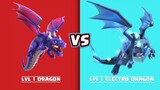 Every Level Dragon VS Every Level Electro Dragon | Clash of Clans