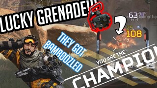 LUCKY GRENADE!!! | Apex Legends #2