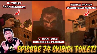 EPISODE TERBARU 74 SKIBIDI TOILET! G MAN TOILET MENGUMPULKAN SEMUA PASUKAN SKIBIDI TOILET TERKUAT!