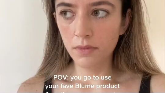 Blume #skintok #blumewithme #skinbarrier #acne #acneproneskin #se
