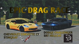 An Epic Drag Race | Car Parking Multiplayer