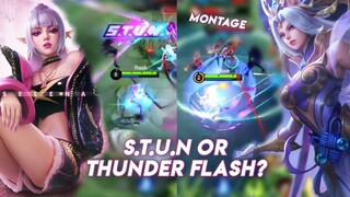 GABISA MILIH! Selena S.T.U.N atau Thunder Flash? Montage Mobile Legends