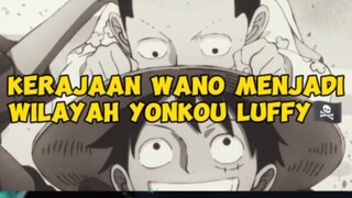 Wano menjadi wilayah resmi yonkou mugiwara