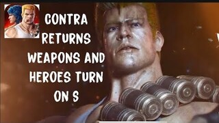 Contra Returns-tiêu diệt Bos-Weapons and heroes turn on S-vũ khí và anh hùng bật S