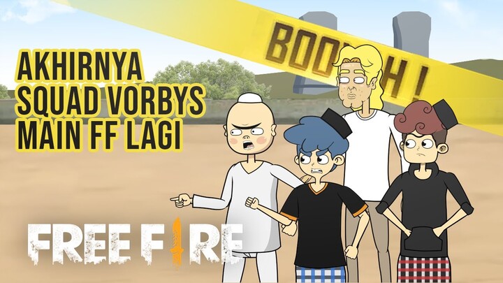 SQUAD VORBYS MAIN FREE FIRE LAGI (SPECIAL LEBARAN) - Animasi Free Fire 22 #Vorbys