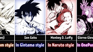 Famous Mangaka Who Drew Other Anime Characters In Their Own Style