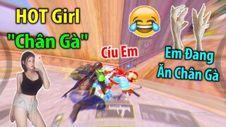 Bảo Vệ HOTGirl Thích Ăn &quot;Chân Gà&quot; Có Giọng Nói Rất &quot;Trẻ Con&quot; | PUBG Mobile