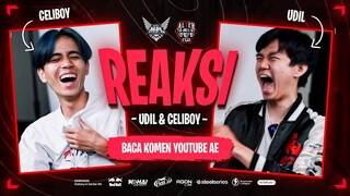 REAKSI UDIL & CELIBOY BACAIN KOMENTAR KALIAN DI YOUTUBE ALTER EGO 🗿🗿🗿