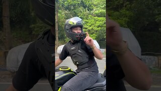 Von bumomba sa Kaybiang Tunnel 🏍️💣 #bg #shorts