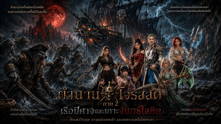 ตำนานโจรสลัด ภาค 2 : เรือปีศาจและเกาะจันทร์โลหิต | THE DEMON SHIP & BLOOD MOON ISLAND