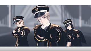 【APH/MMD】当男神们跳起了男神们的舞......【黑三角】