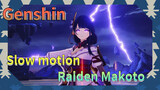 Slow motion Raiden Makoto