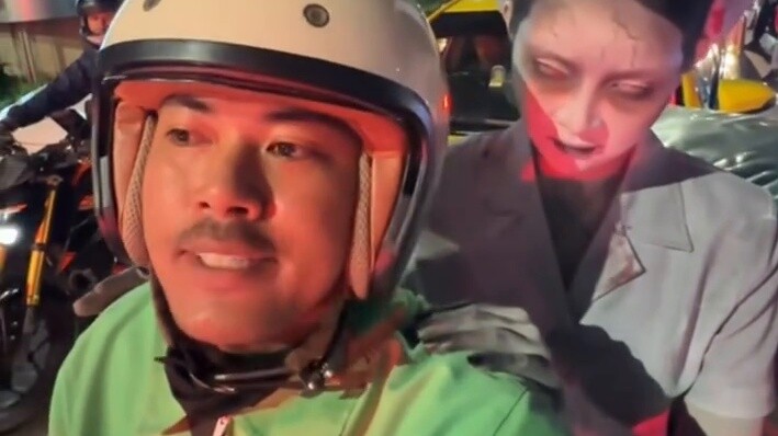 The Thai guy was scared to death because...