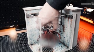 Người mẫu: Sadako đi bơi nhưng bị nhiễm bẩn và bị đột biến?