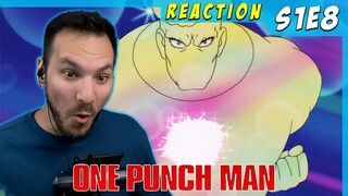 One Punch Man Reaction | FIRST TIME WATCHING | The Deep Sea King | Anime | 1x8
