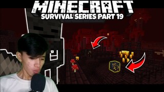 PAG SUGOD SA NETHER FORTRESS | Minecraft Survival (Part 19)