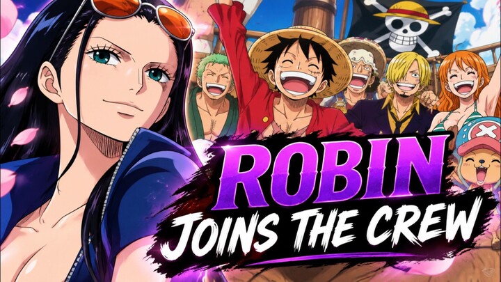 Robin joins the crew 🏴‍☠️