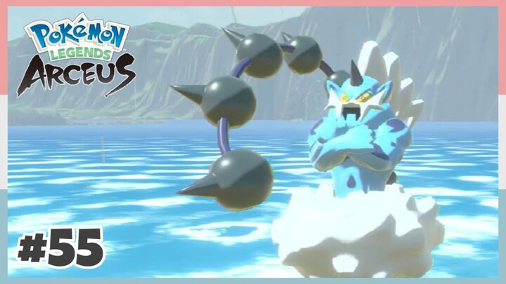 Catching Thundurus In Cobalt Coastlands In Pokemon Legends Arceus #55 *No Commentary*