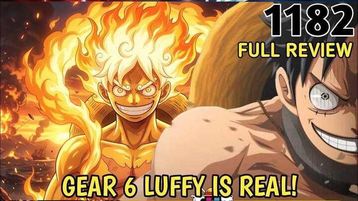 FULL REVIEW ONE PIECE 1182 - GILA! AWAKENING SEMPURNA NIKA LUFFY! LUFFY GUNAKAN