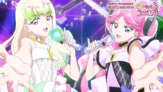 「キミとアイドルプリキュア♪」キュアズキューン＆キュアキッス 変身シーン