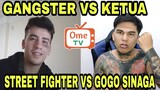 Gangster luar negeri ini nantang Ketua Gogo Sinaga street fighter || Prank Ome TV