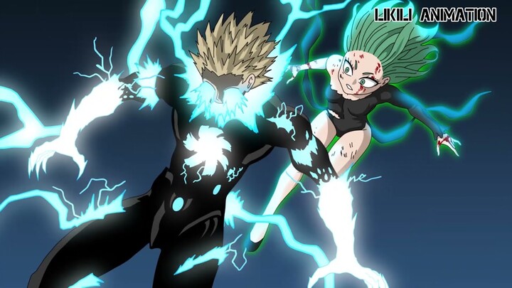 One punch man "Genos vs psykorochi part 6"(with subtitles)- Fan animation