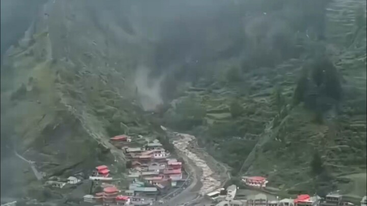 Terrible devastation on the China-Nepal border