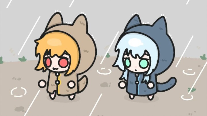 Wearing a raincoat allows you to get wet in the rain