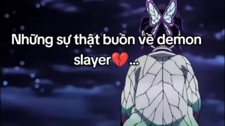 sự thật buồn về demon slayer