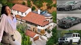LISA - FULL VIEW OF HER NEW HOUSE IN BEVERLY HILLS, CALIFORNIA.!