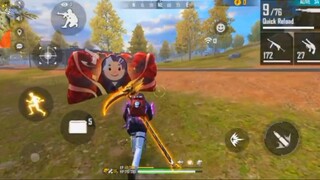 SOLO VS SQUAD PAKE BAJU BTS 17KILL GAGAL BOOYAH - FREE FIRE INDONESIA