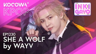 WayV - She A Wolf | SBS Inkigayo EP1230 | KOCOWA+