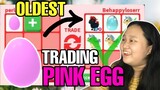 WHAT PEOPLE TRADE FOR PINK EGG IN ADOPT ME (OLDEST EGG IN GAME) *Roblox Tagalog*