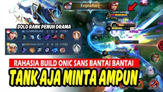 PLAYER SOLO RANK WAJIB NONTON, PASIF BARU GS + ITEM INI, TANK LATE GAME MENANGIS - Mobile Legends