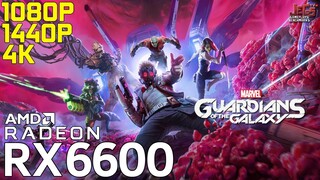 Guardians of the Galaxy | RX 6600 | 1080p, 1440p, 4k benchmarks!