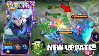 NEW UPDATE ARLOTT NEW ONE SHOT LIFESTEAL BUILD!! - Mobile legends